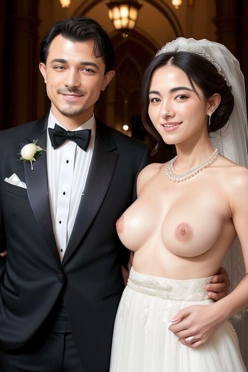 AI Brides with Bare Breasts 