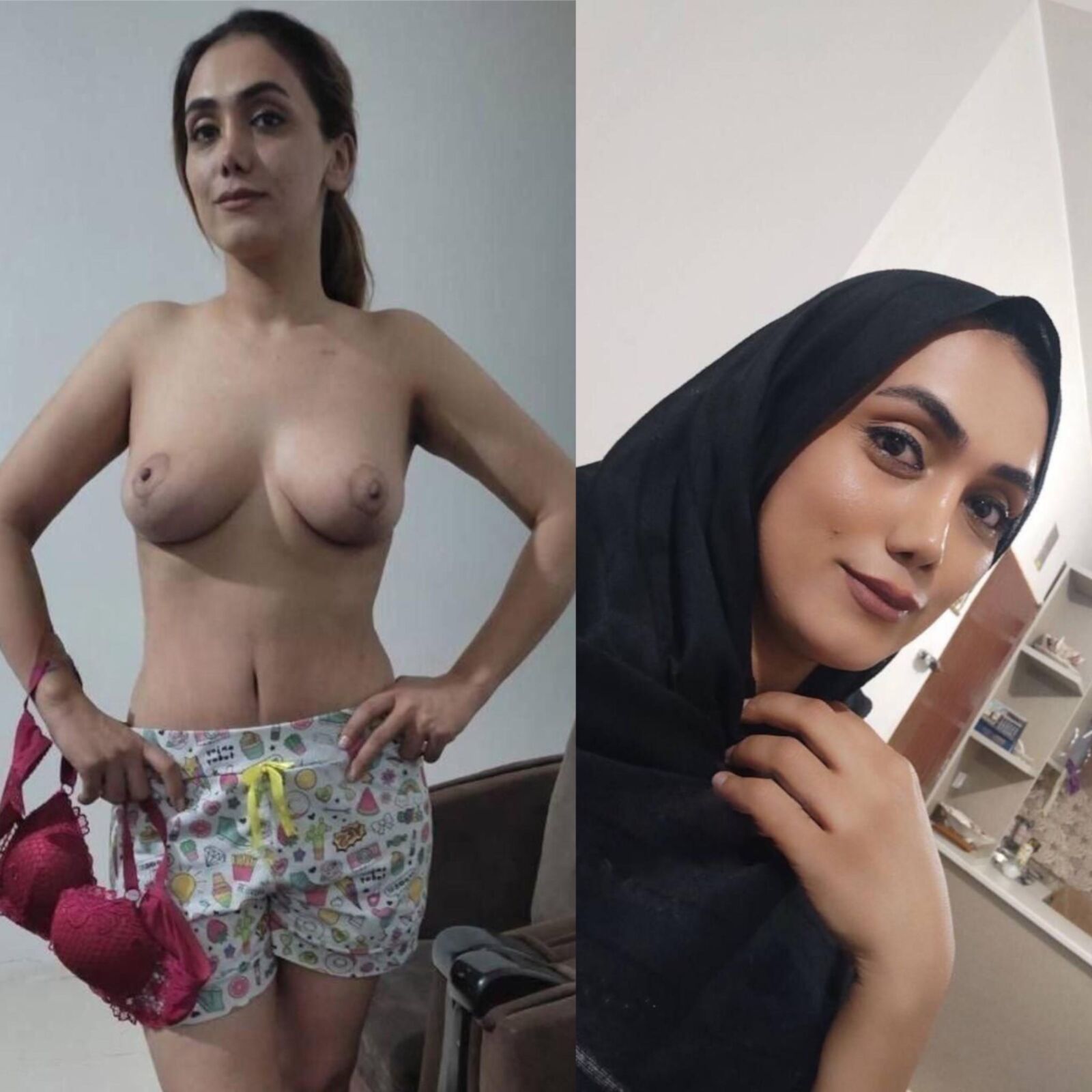 Putas iraníes hijabi expuestas