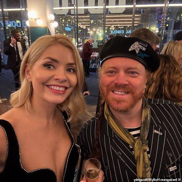 Better Man premier Holly Willoughby sexy Milf Goddess cleavage