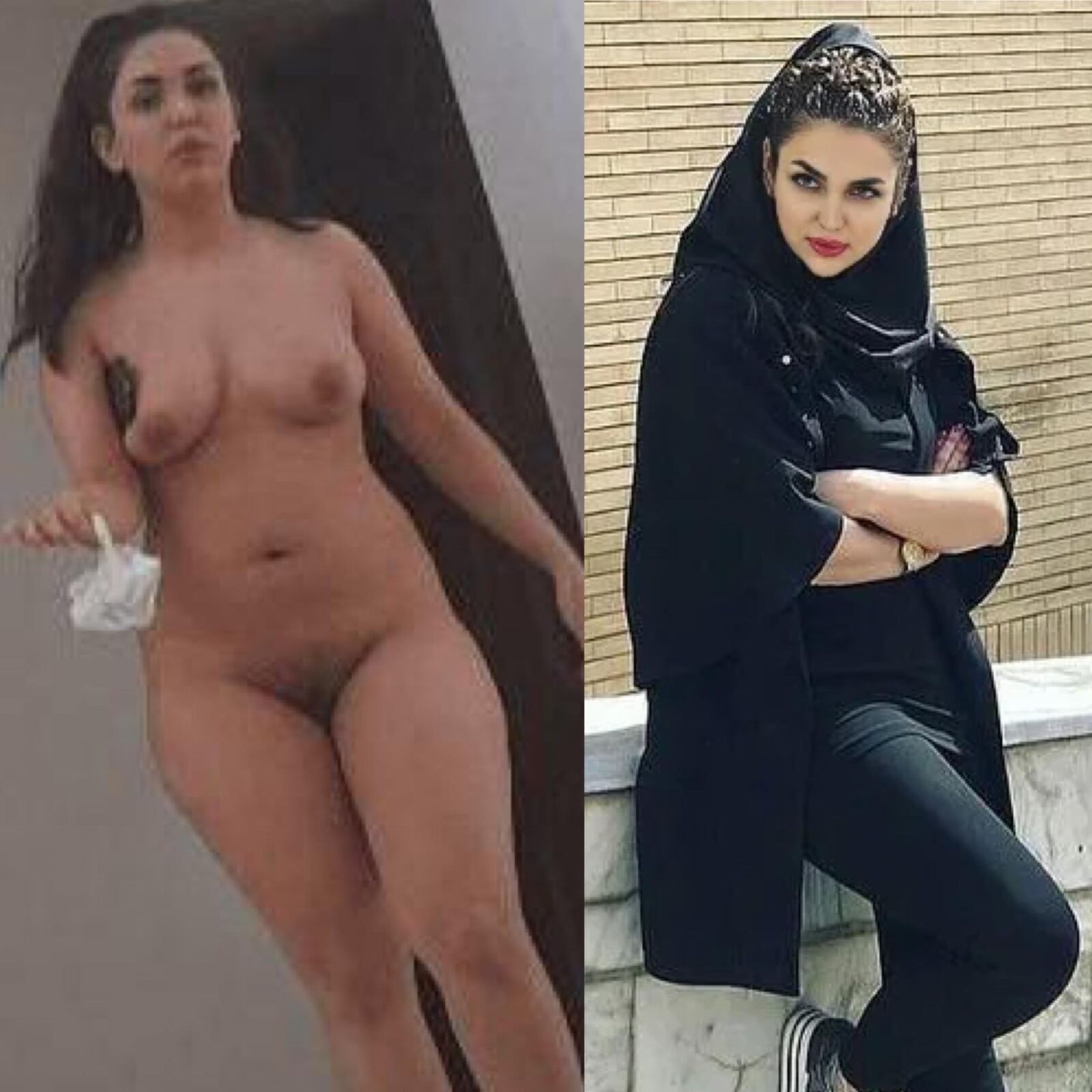 Putas iraníes hijabi expuestas