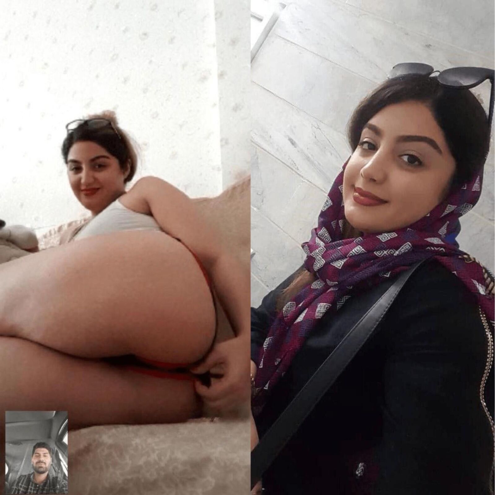 Putas iraníes hijabi expuestas