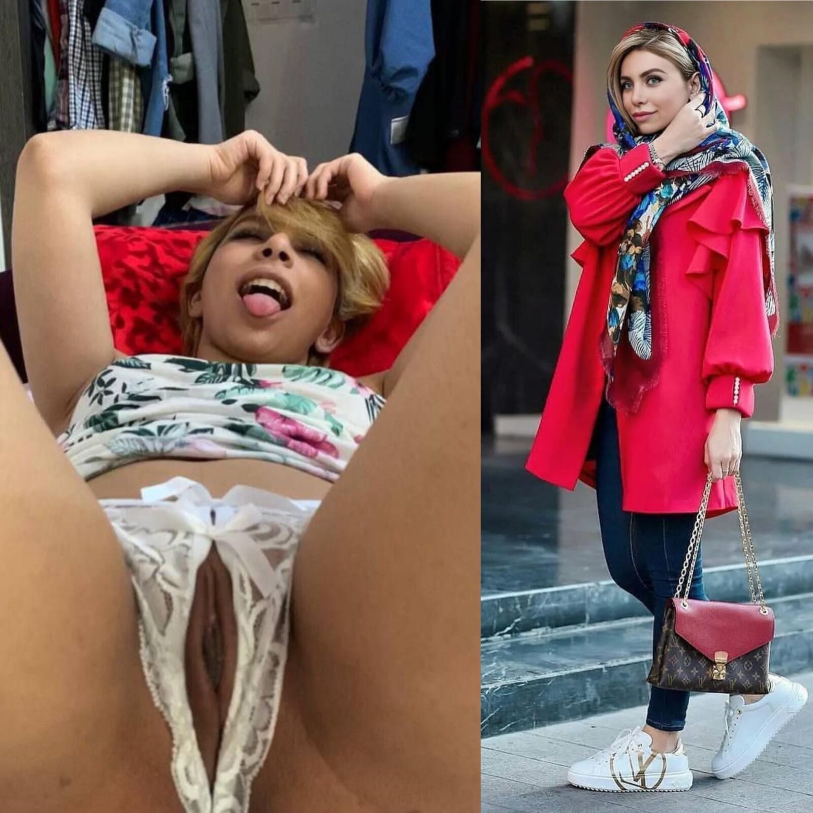 Putas iraníes hijabi expuestas