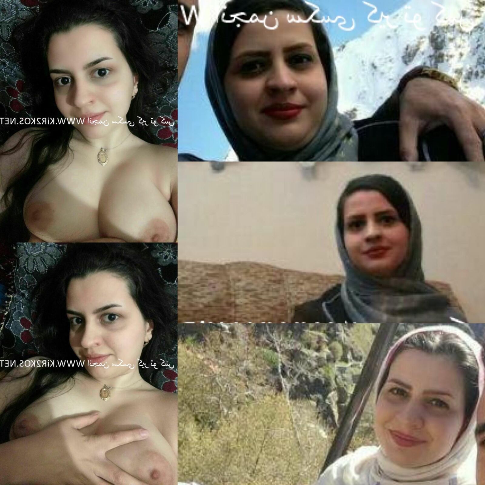 Putas iraníes hijabi expuestas