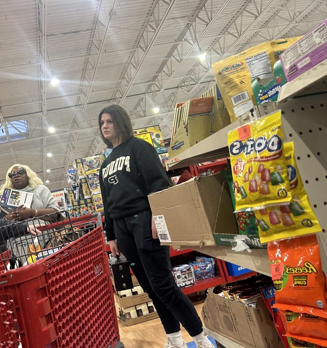 Random candid Out shopping for Christmas