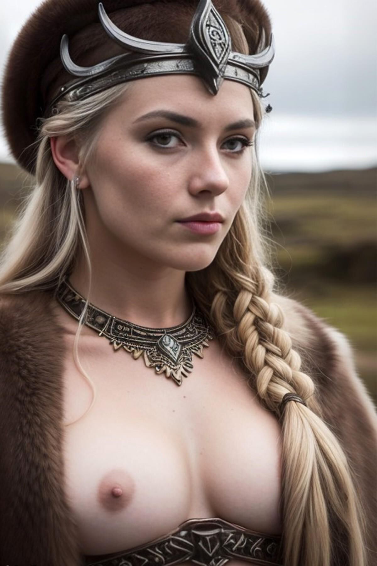 Viking queen Áslaug Sigurðardóttir