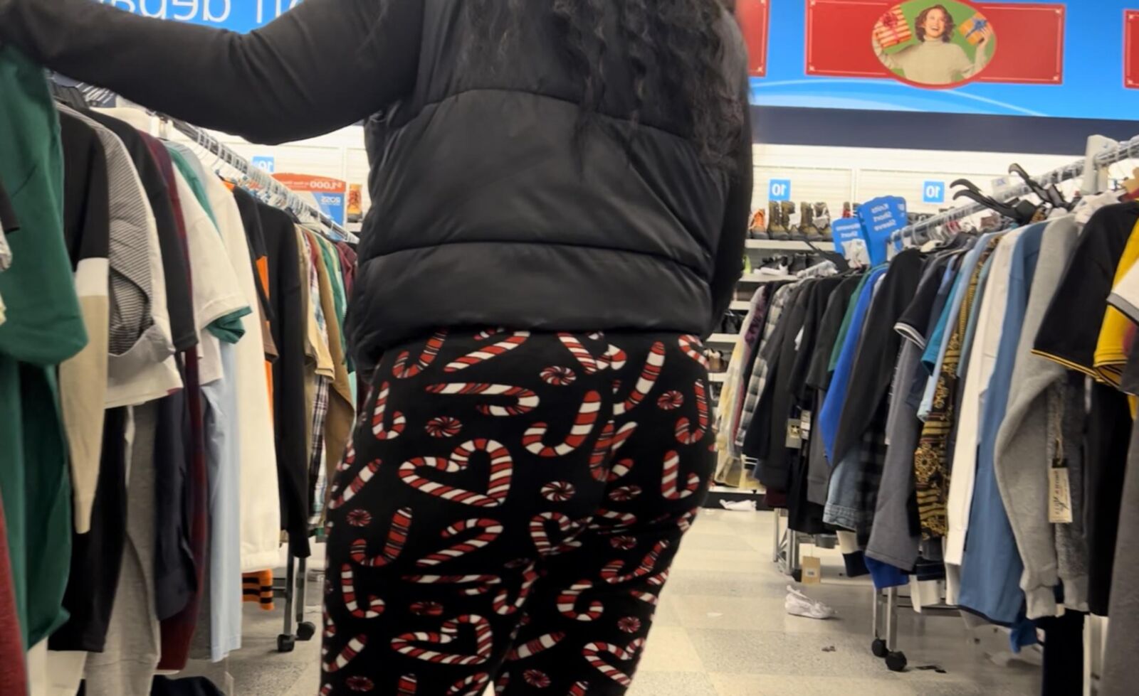 Random candid Out shopping for Christmas