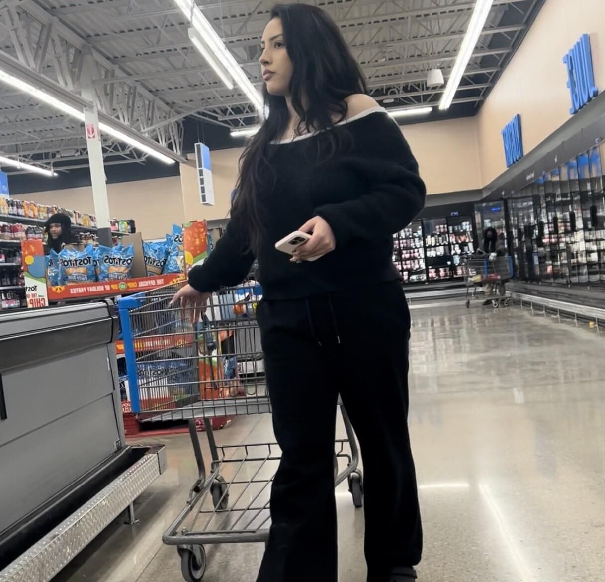 Random candid Out shopping for Christmas