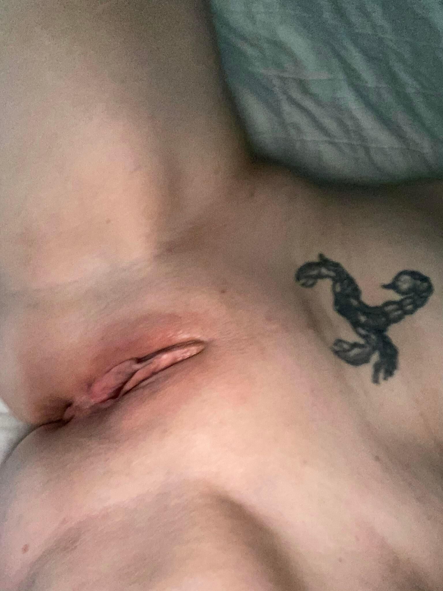 Saggy Tits Scorpion Tattoo Ugly Milf