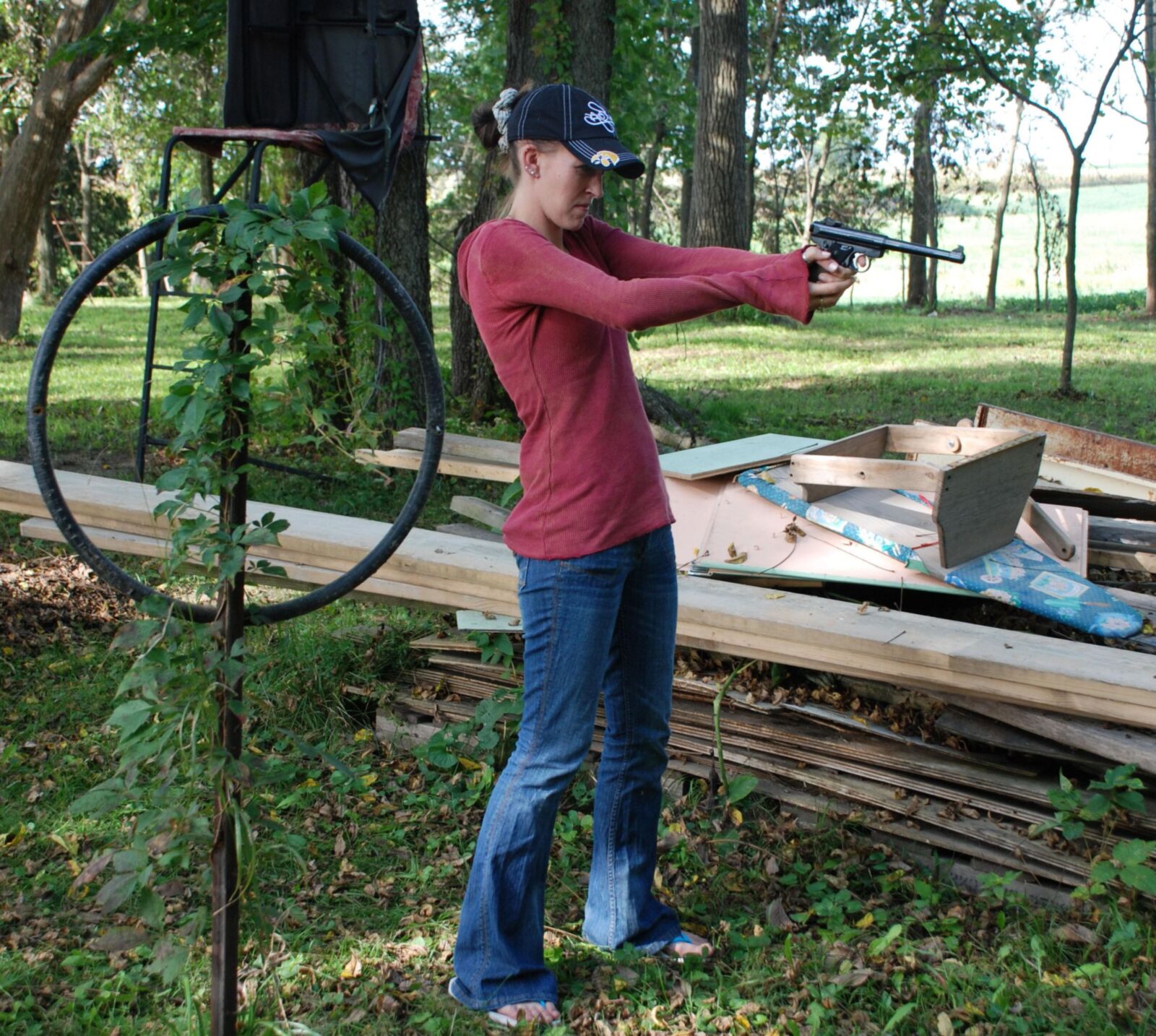 Jamie Leah Backwoods Badass Gun Gurl