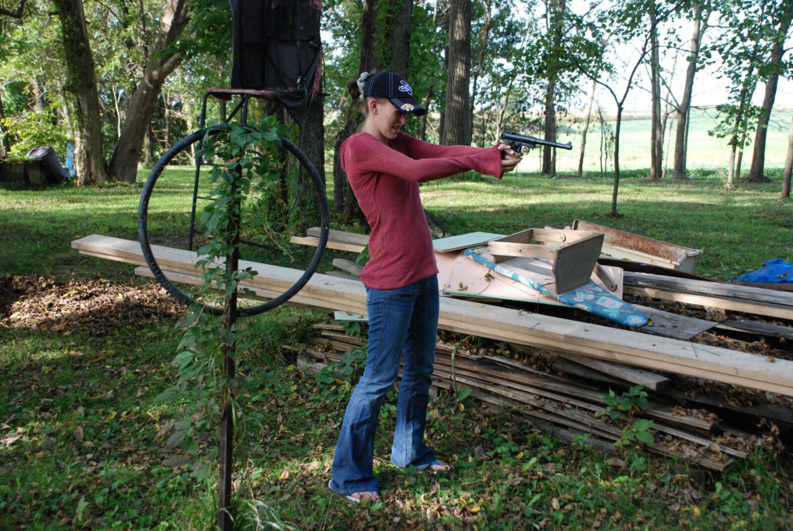 Jamie Leah Backwoods Badass Gun Gurl