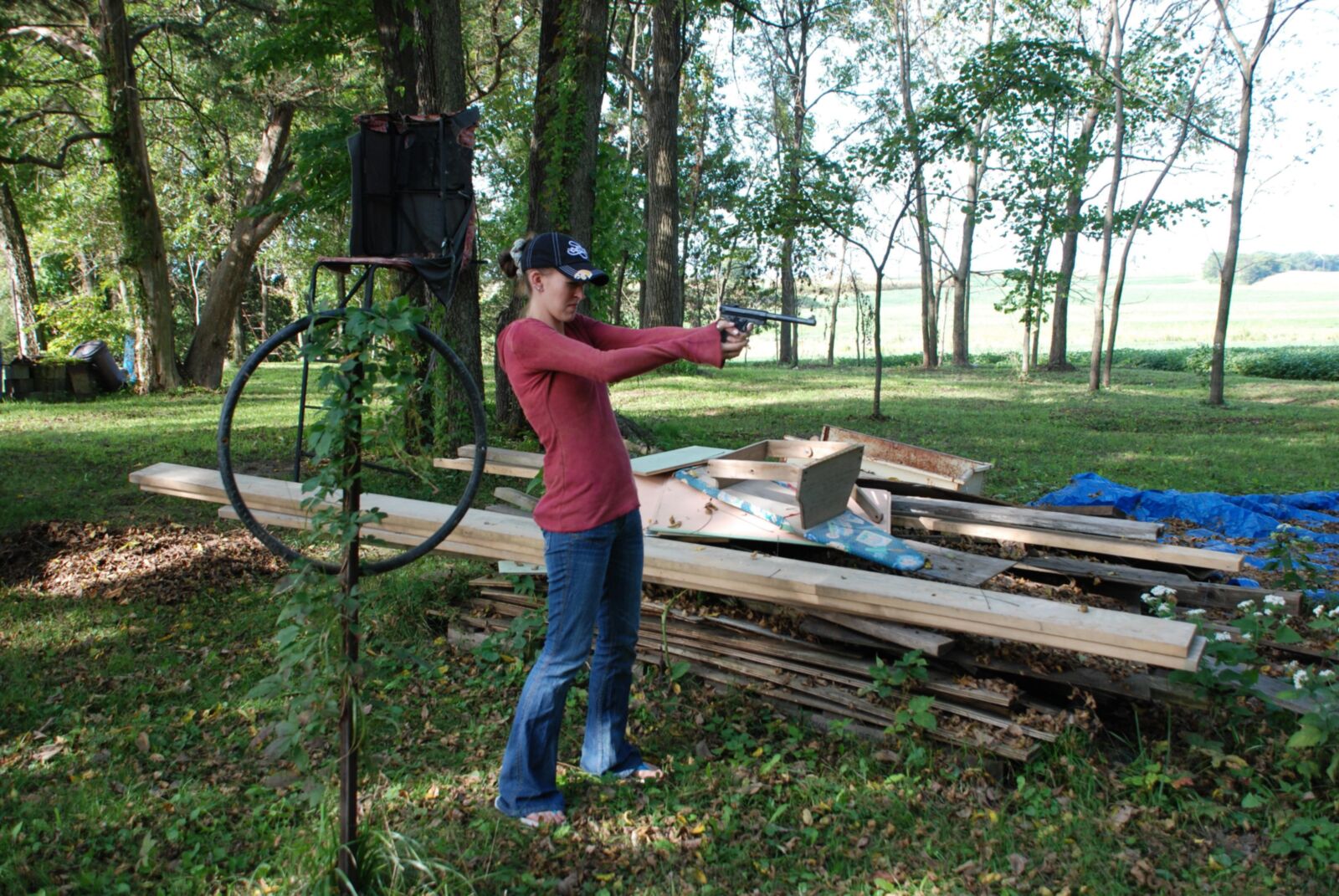 Jamie Leah Backwoods Badass Gun Gurl