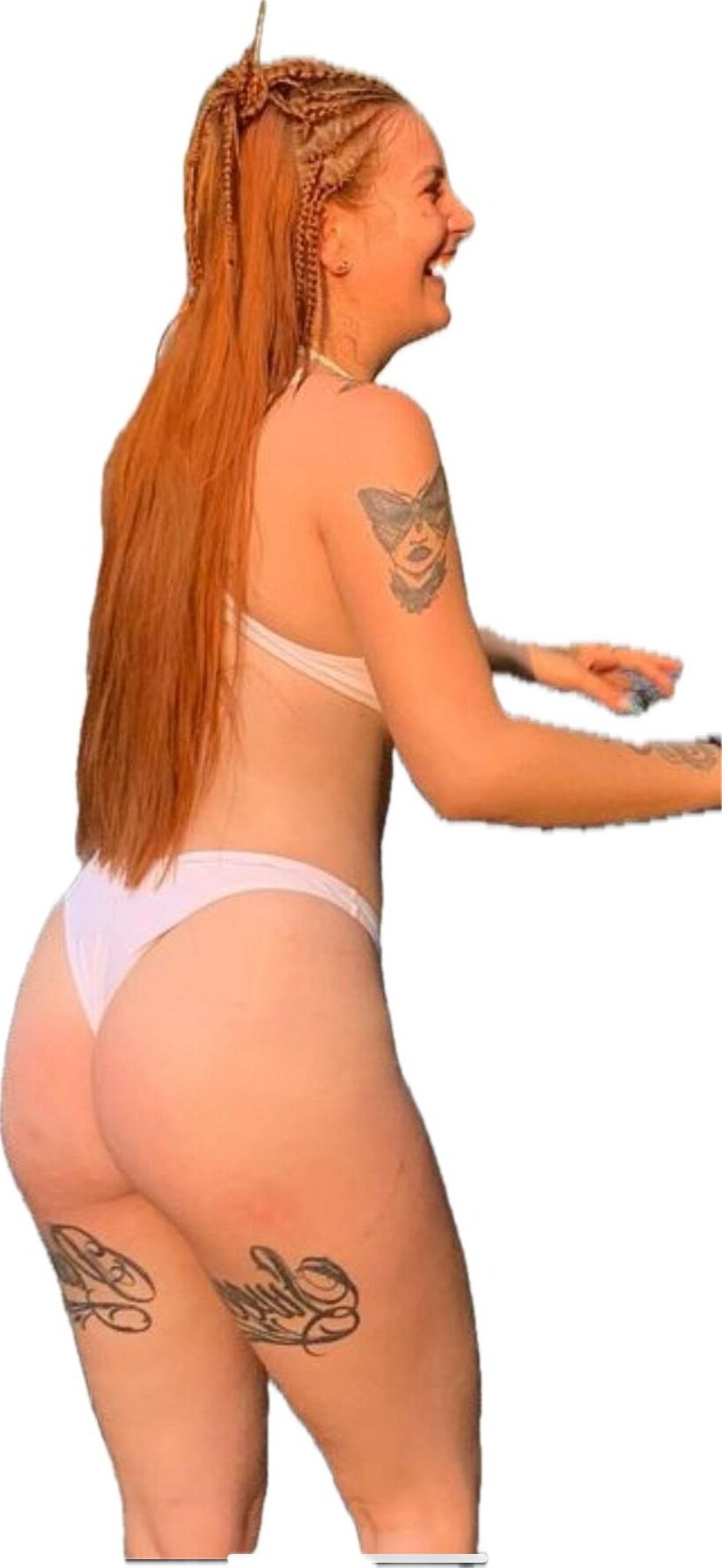 Latina Cute Big Butt Stickers 