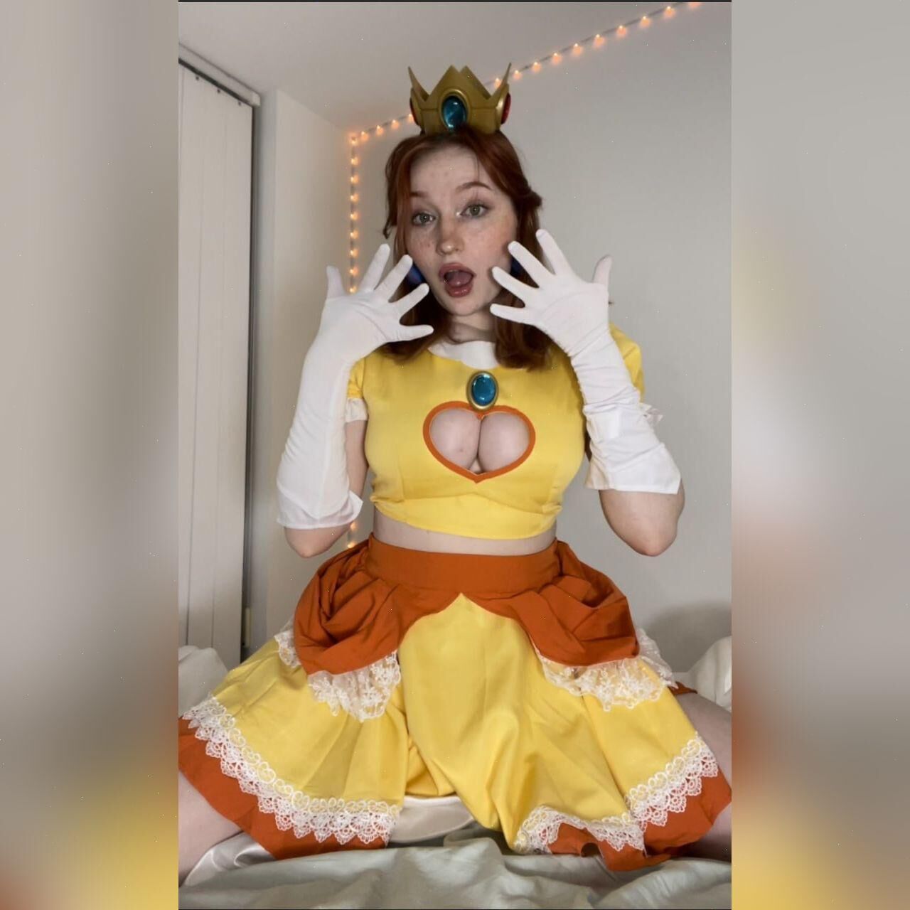 stacked cosplaying ginger slut