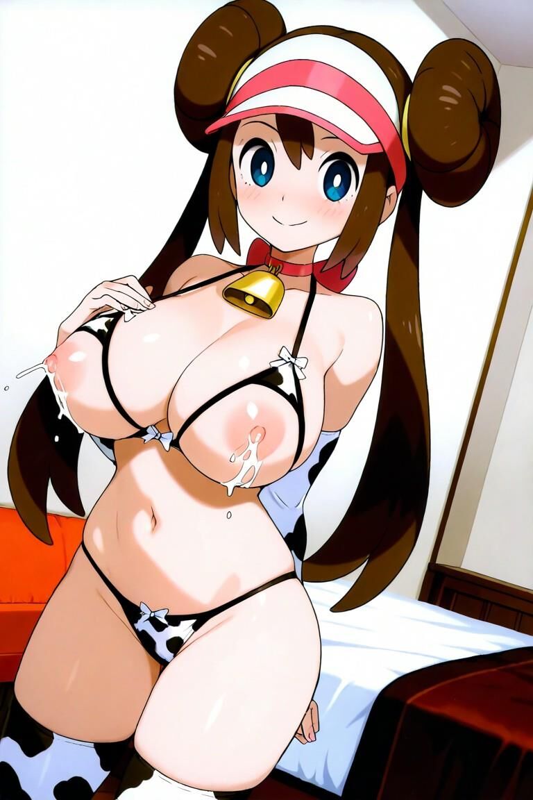 Colección de lencería Pokémon lactancia waifus cowprint