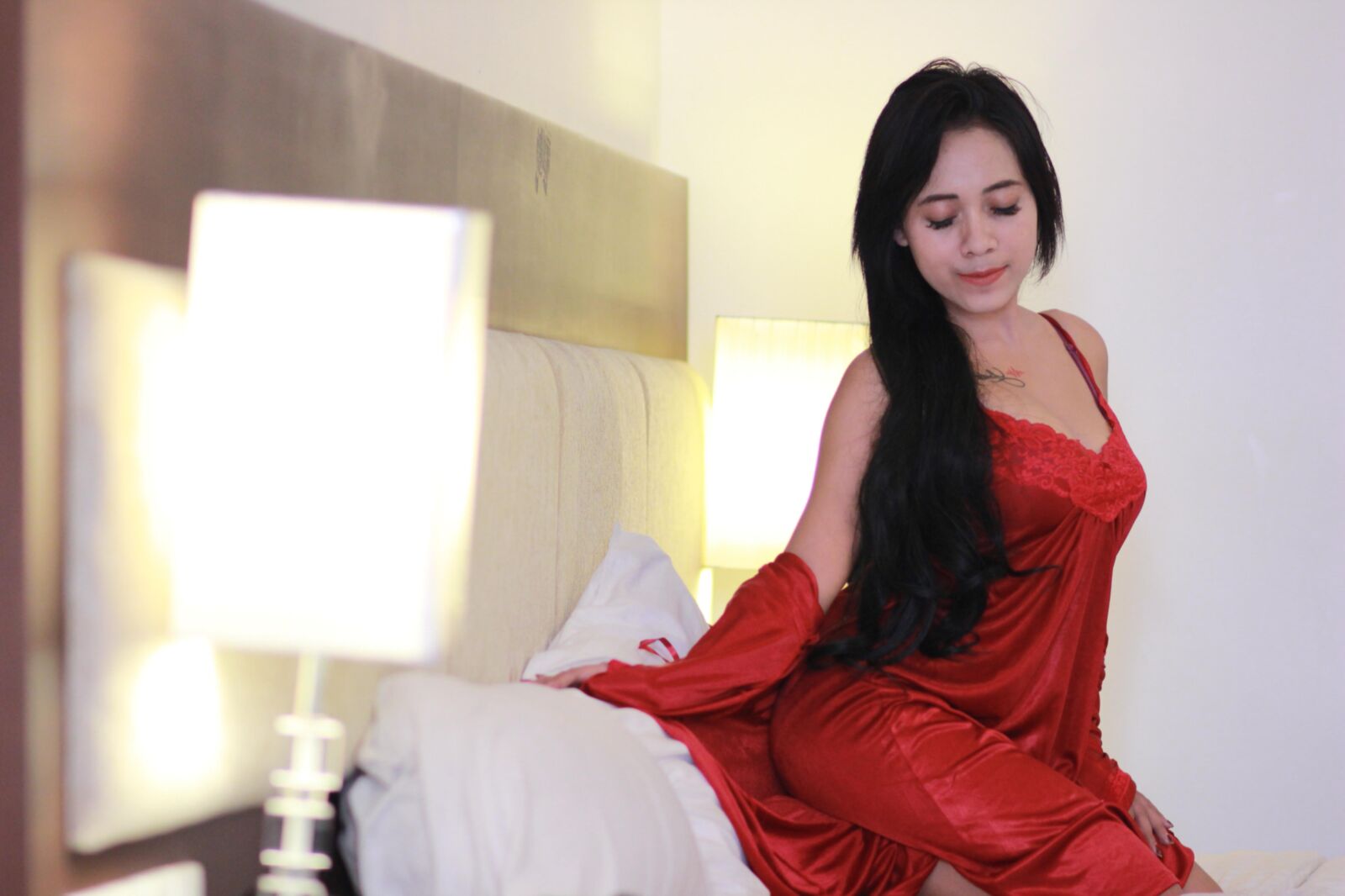 GGModels Yunita Puspa Lingerie Rouge