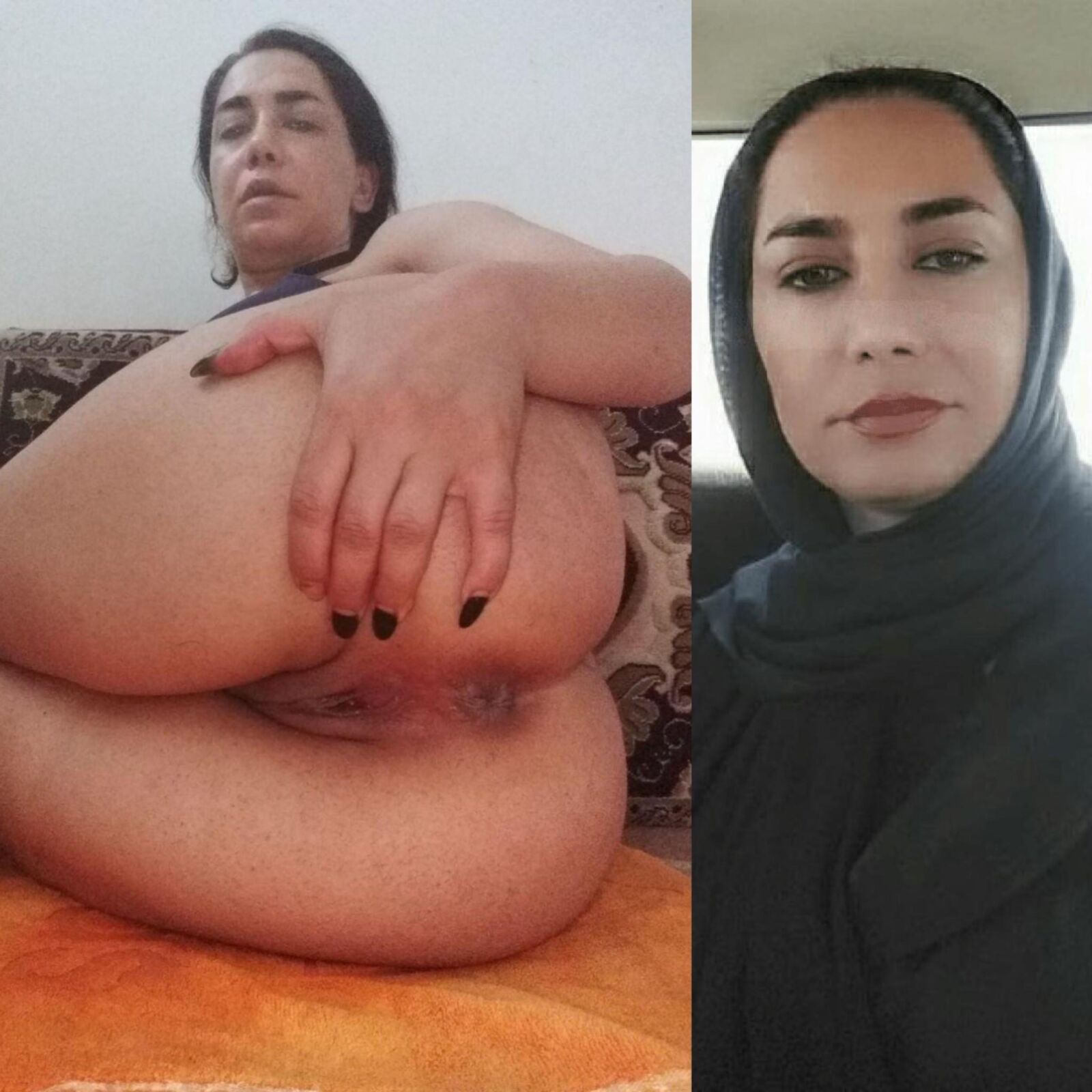 Putas iraníes hijabi expuestas