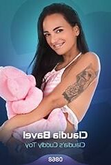 IStripper Claudia Bavel TARJETA PELUCHE DE CLAUDIA