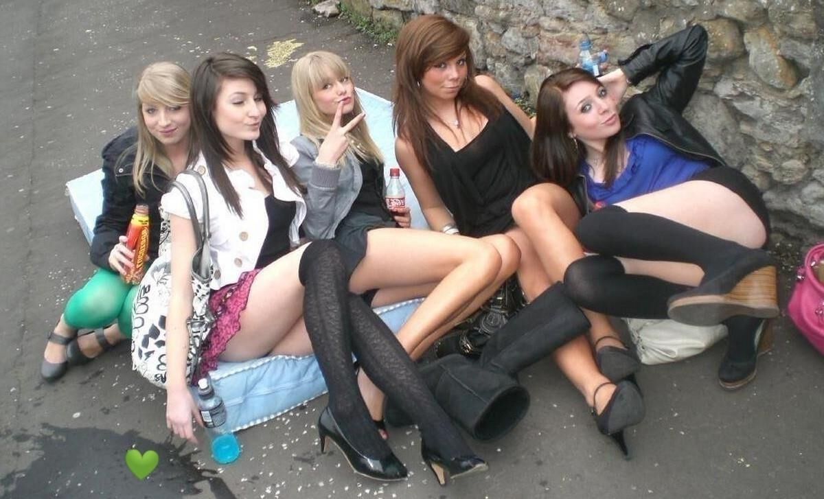 Chavs, Attention Seeking Sluts, Group .