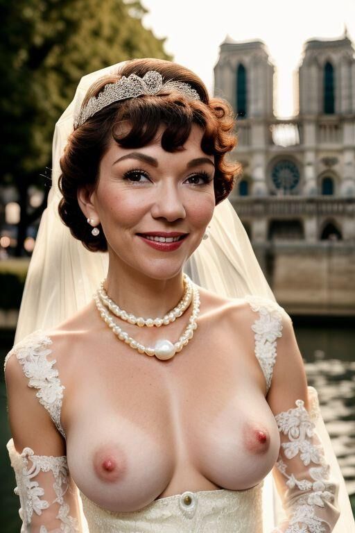 AI Brides with Bare Breasts Realistic