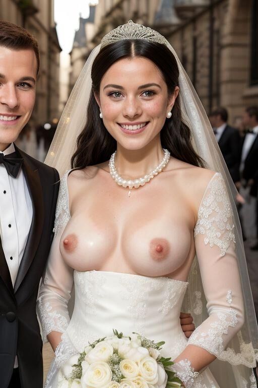 AI Brides with Bare Breasts Realistic