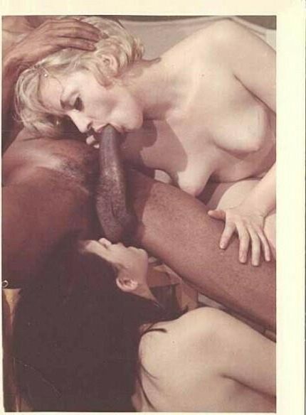 Vintage retro y polaroids interracial