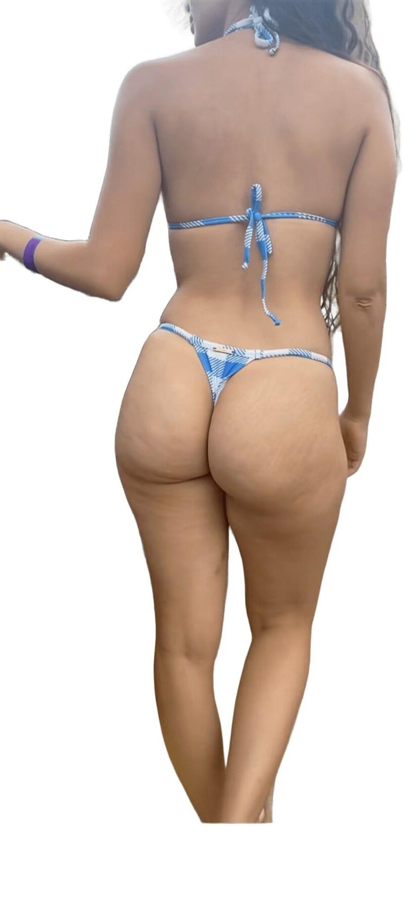 Latina Cute Big Butt Stickers 