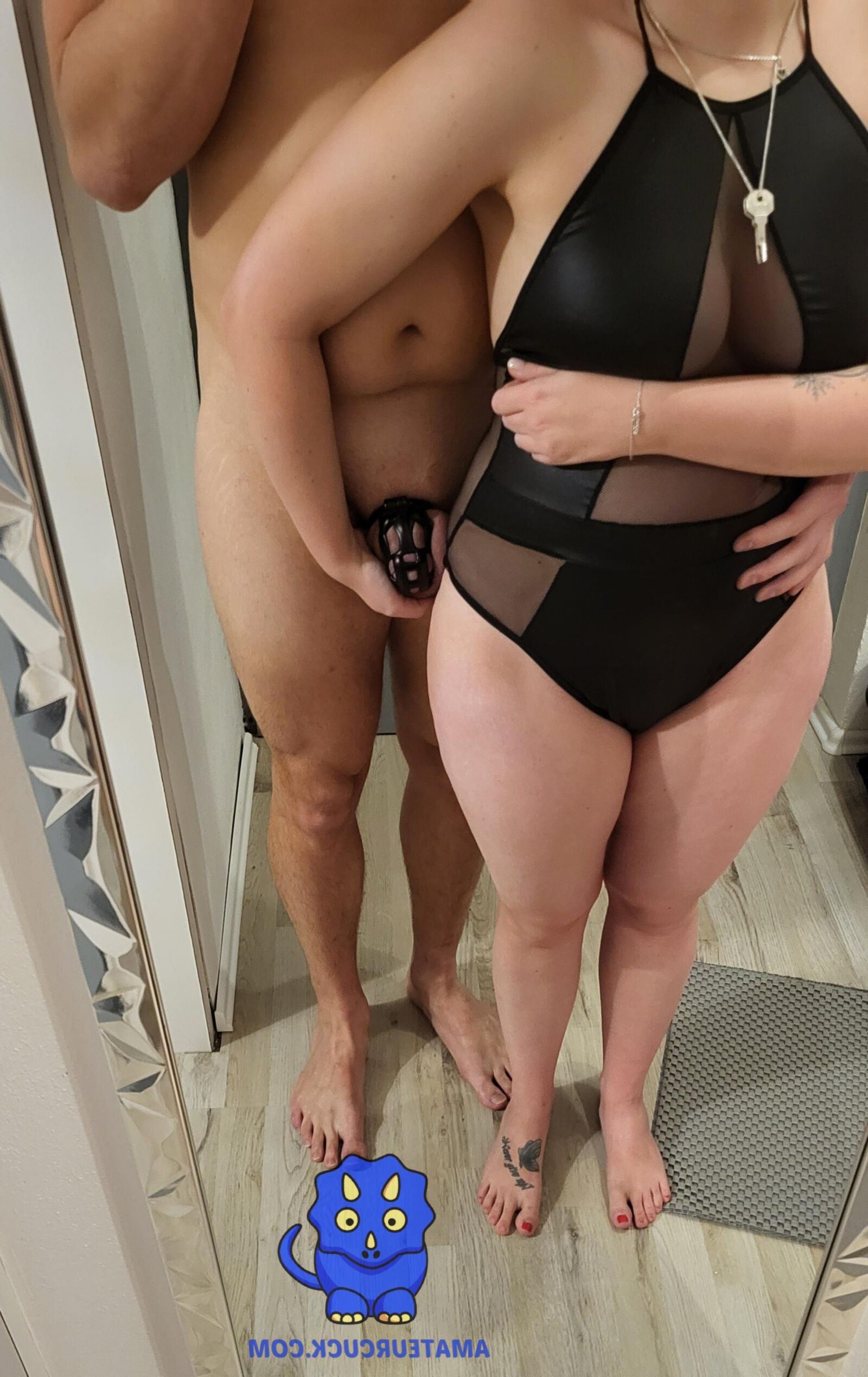 Amateur chastity hotwife and cuckold couples real people