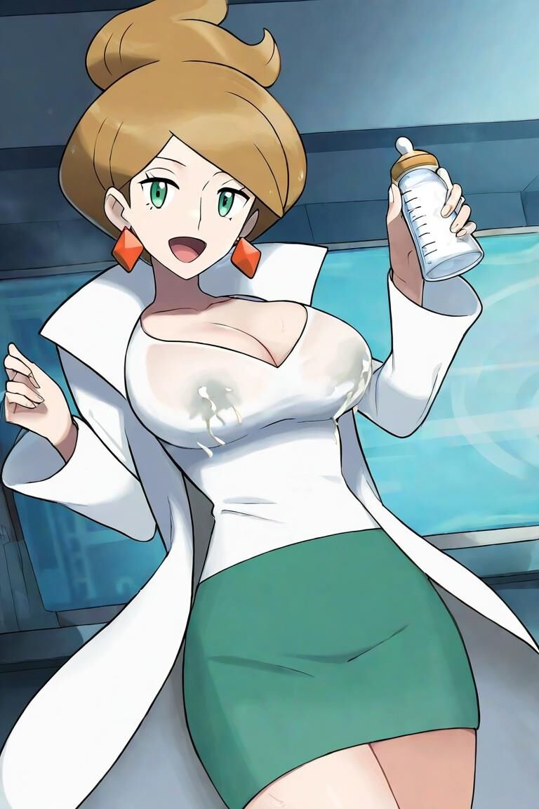 Aurea Wacholder Pokemon Professor Laktation nai xl vollbusig