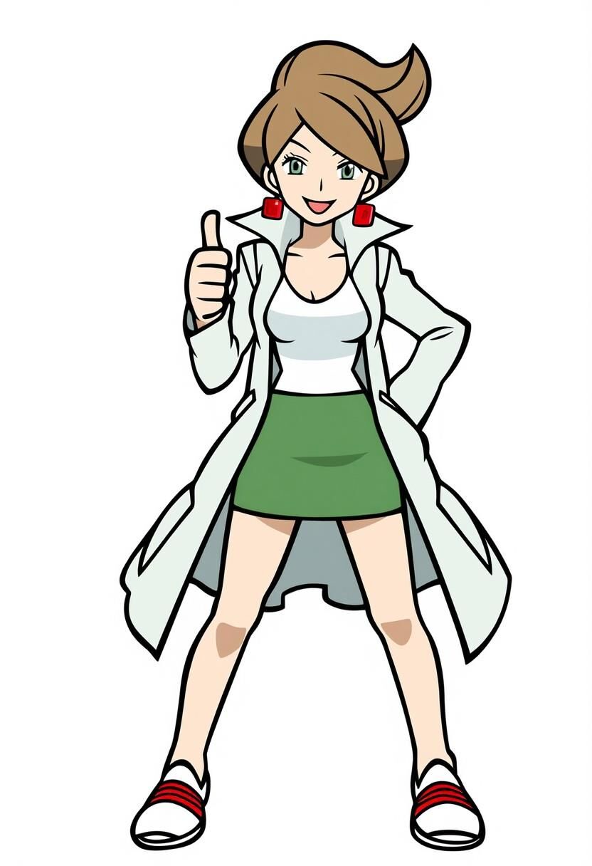 Aurea Wacholder Pokemon Professor Laktation nai xl vollbusig