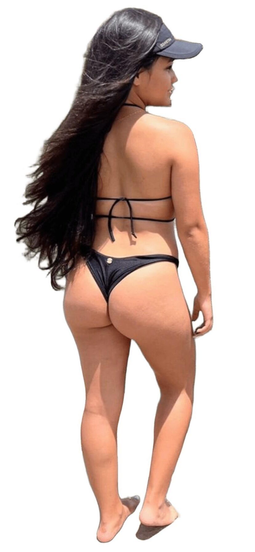 Latina Cute Big Butt Stickers 