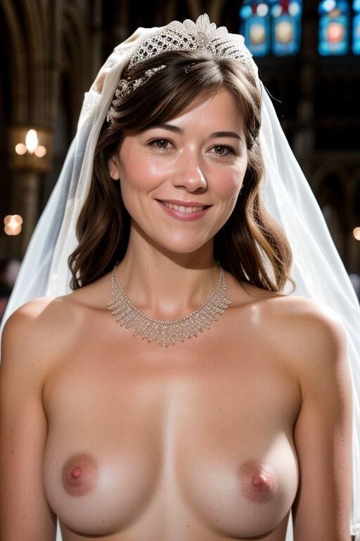 AI Brides with Bare Breasts Realistic