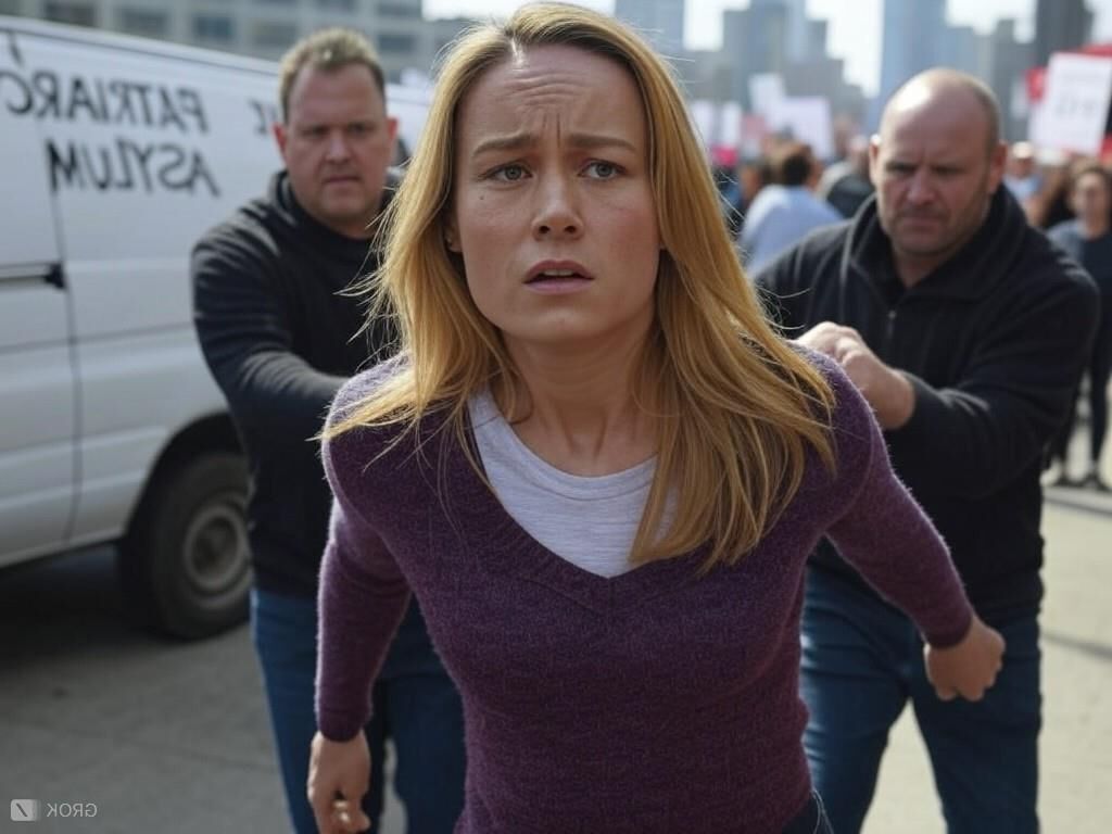 Brie Larson Goes to the Patriarchy Asylum 