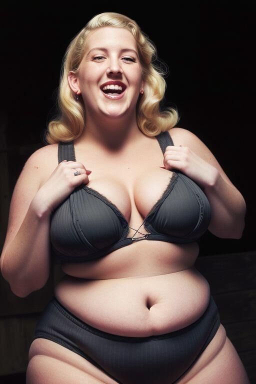 Plus Size Ellie, s Pinup