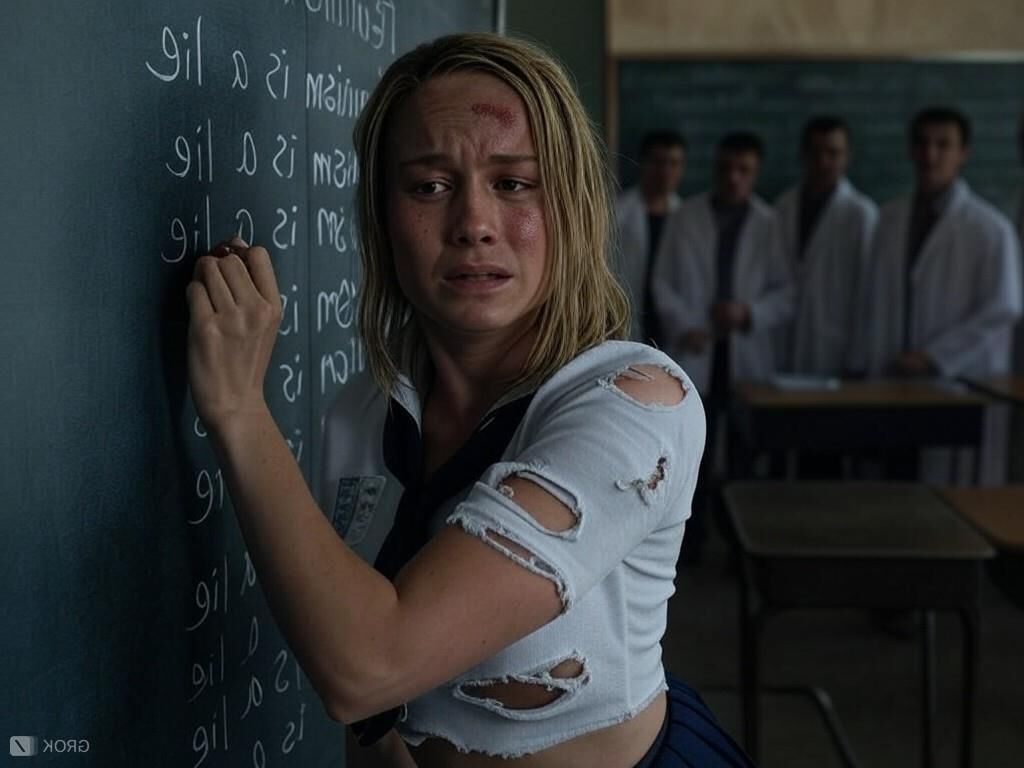 Brie Larson Goes to the Patriarchy Asylum 