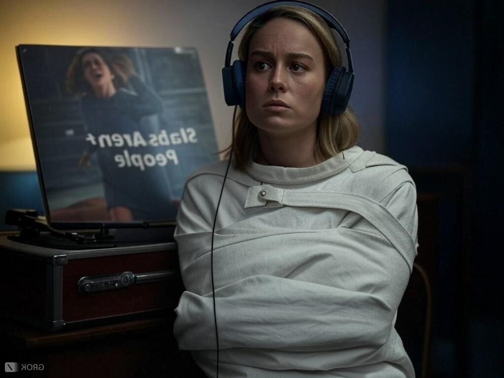 Brie Larson Goes to the Patriarchy Asylum 