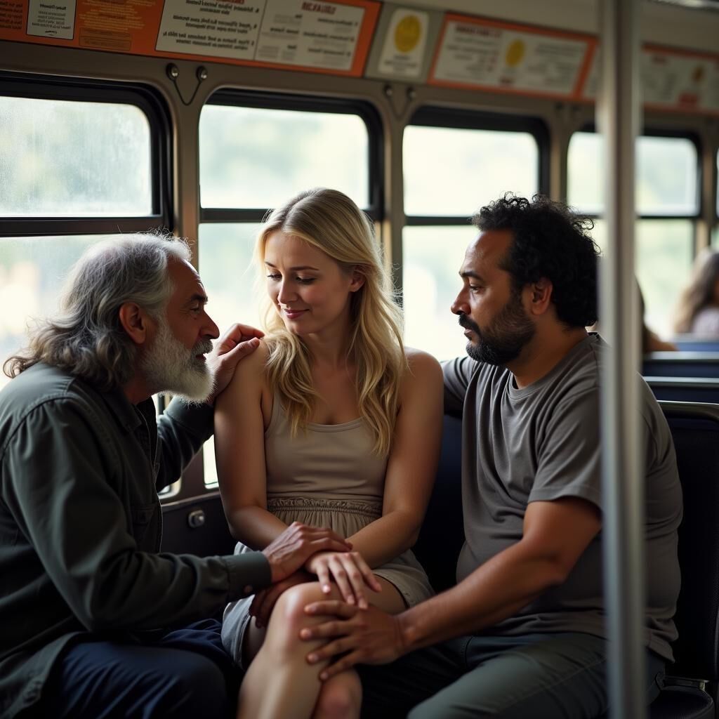 Rastejamentos de ônibus gerados por IA