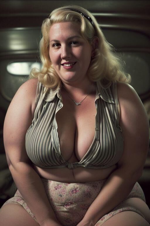 Plus size Ellie, s Pinup