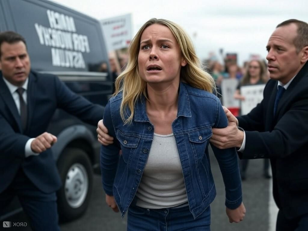 Brie Larson Goes to the Patriarchy Asylum 