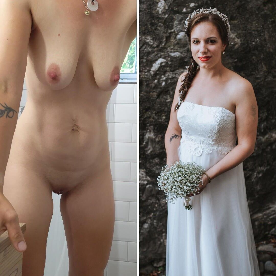 Unaware wife exposed dressed undressed on off before after