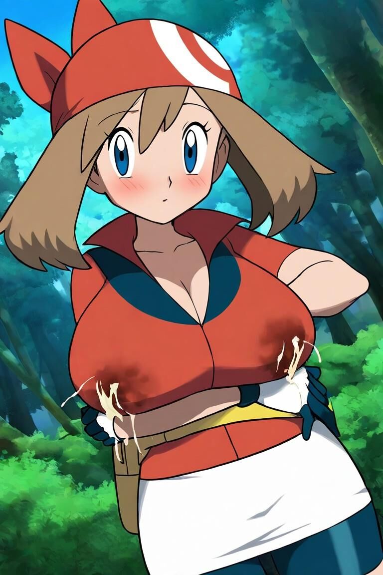 Mai Pokemon Anime Trainer RSE Riesentitten Laktation Ai