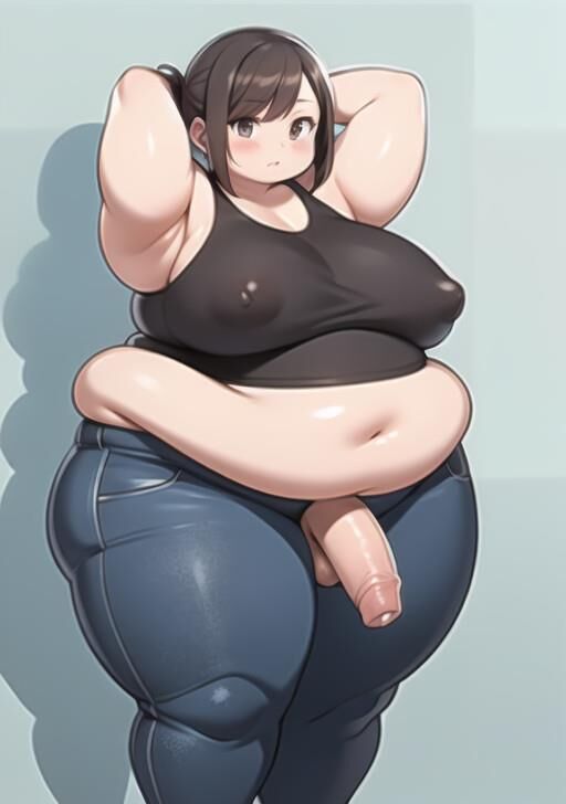 Obra de arte de Futa y Shemale BBW AI [Valdy]