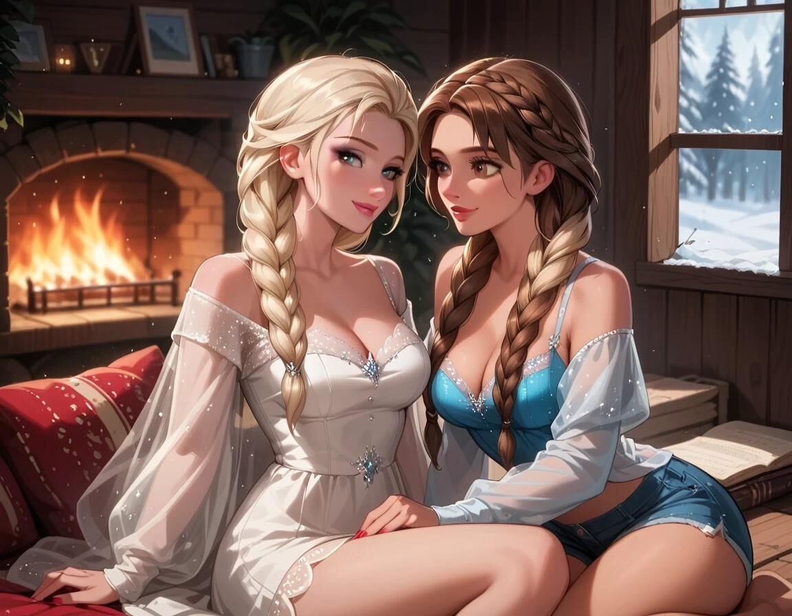 Elsa/Anna Amor de Irmã