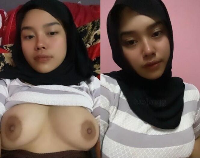 Dressed Undressed Asian Hijab Jilbab Ladies