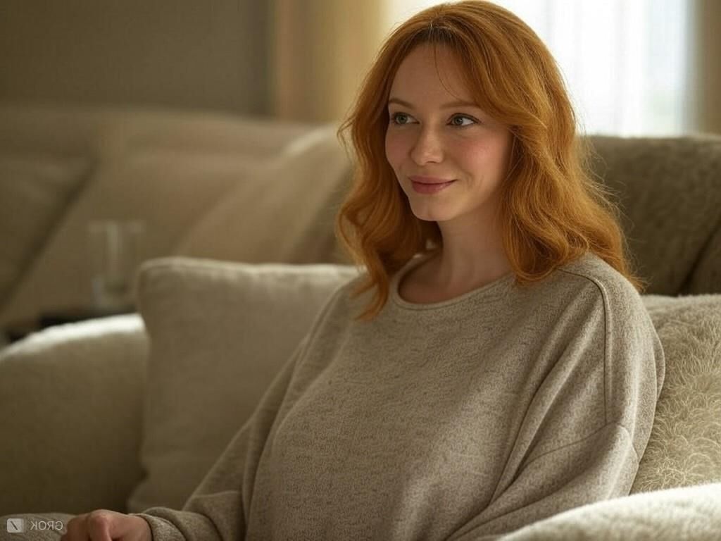 Christina hendricks asimila la actriz de enormes tetas