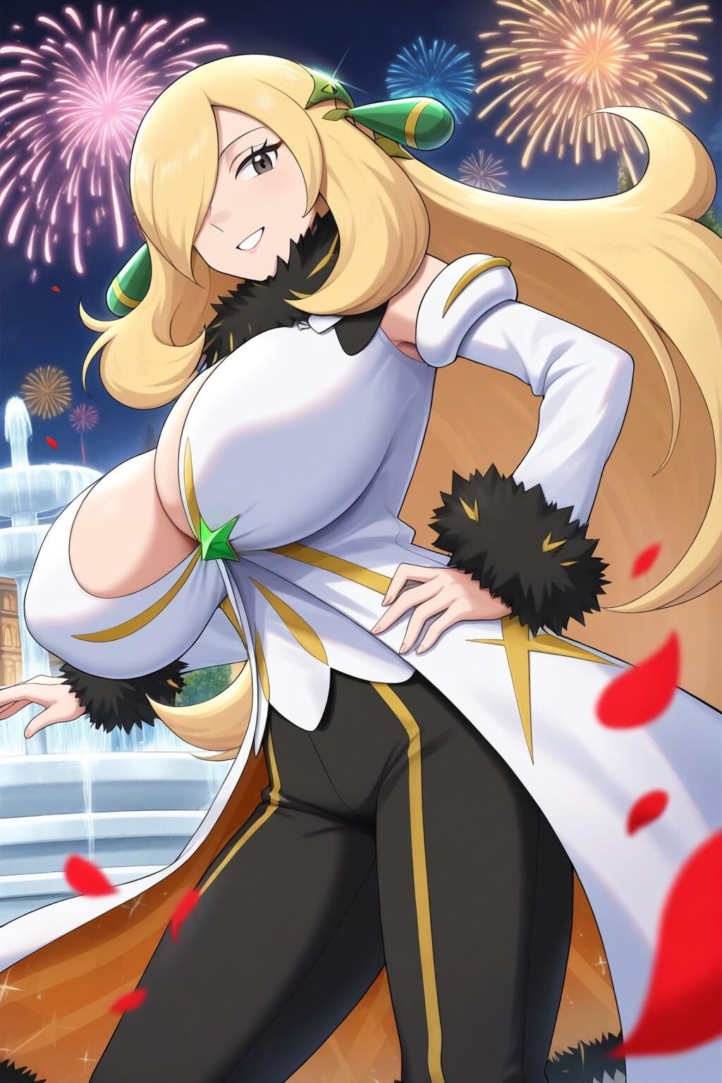 Cynthia arc suit pokemon masters ex lactating ai