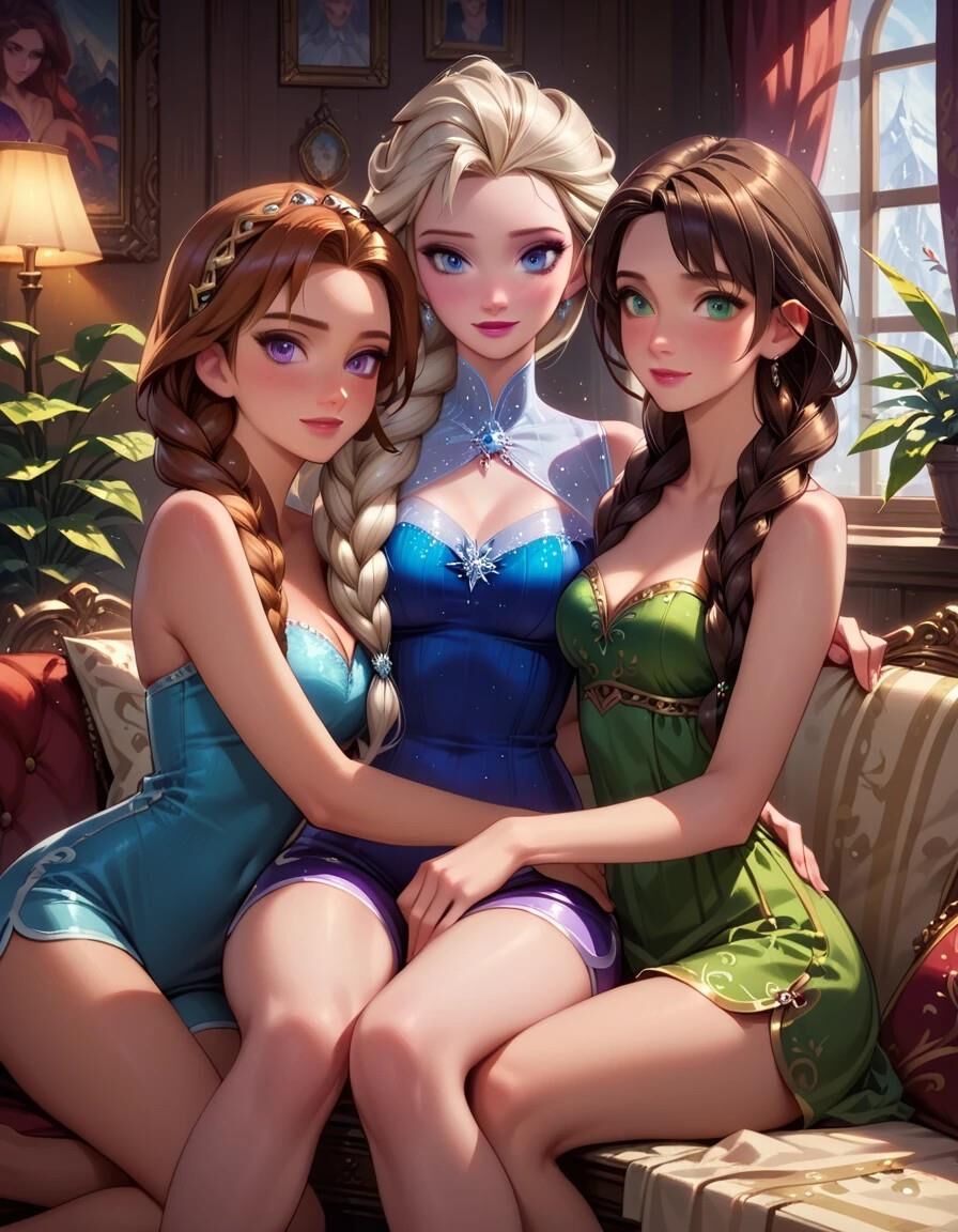 Elsa/Anna Amor de Irmã