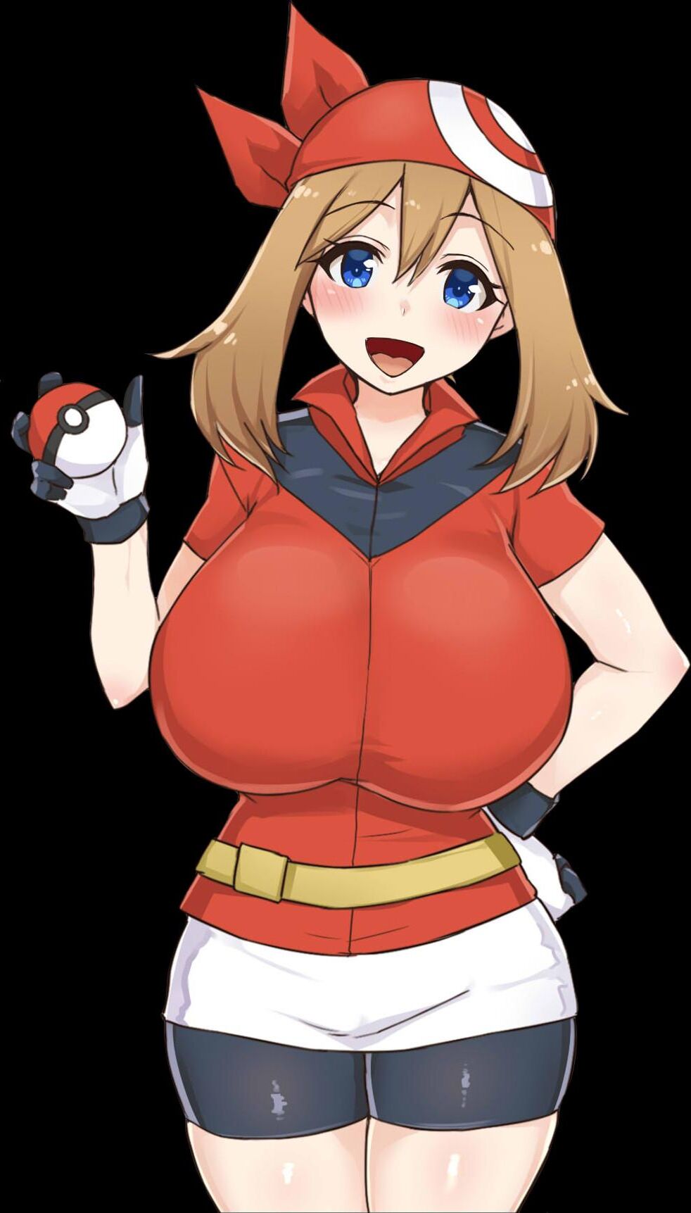 Mai Pokemon Anime Trainer RSE Riesentitten Laktation Ai