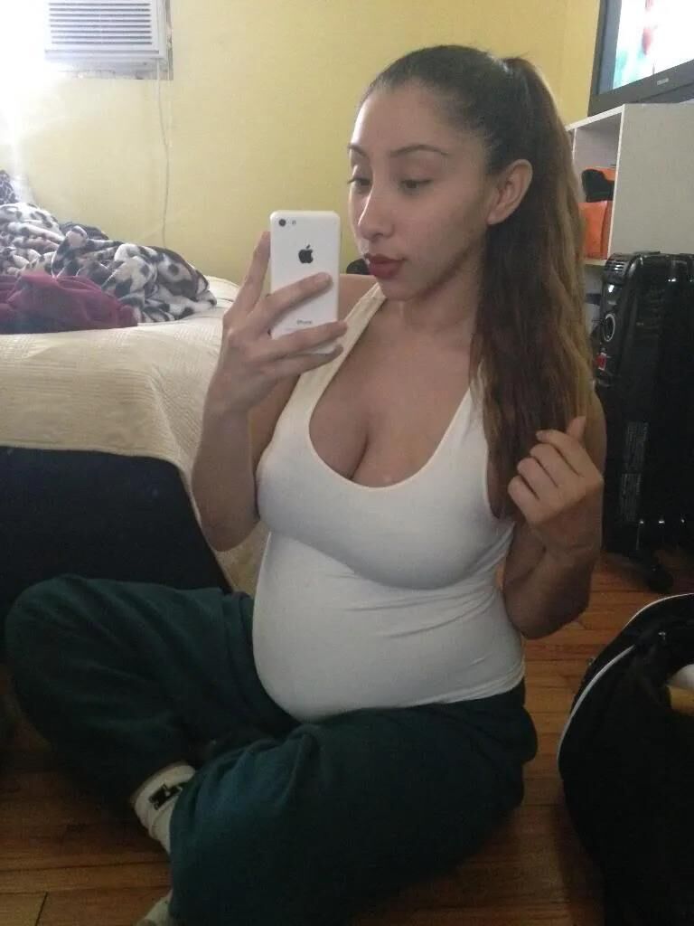 Pregnant latina teen