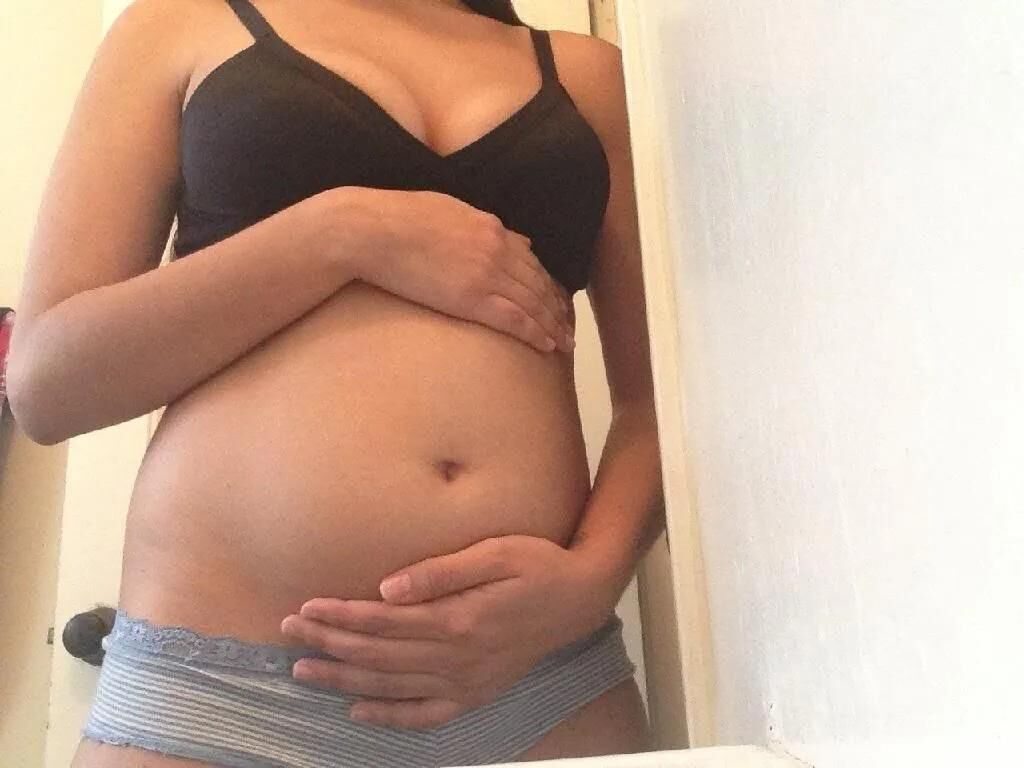 Pregnant latina teen