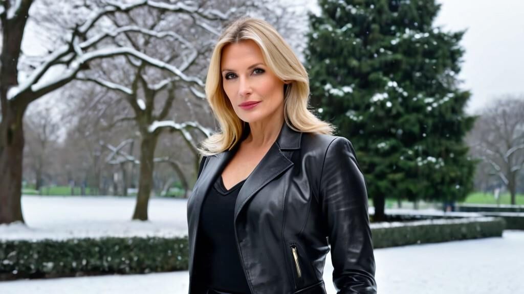 A.I. Leather Milfs in Winter Winderland